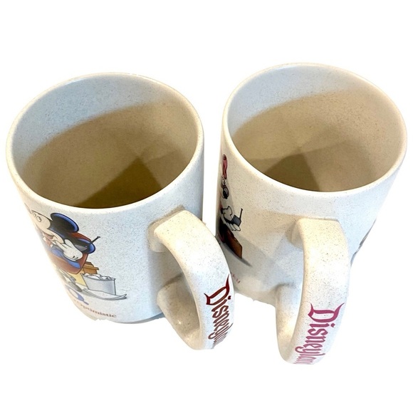 DISNEY Vintage Mickey Mouse “CEO” & Mini Mouse “VIP” Mug Set from Disney World - Picture 5 of 7